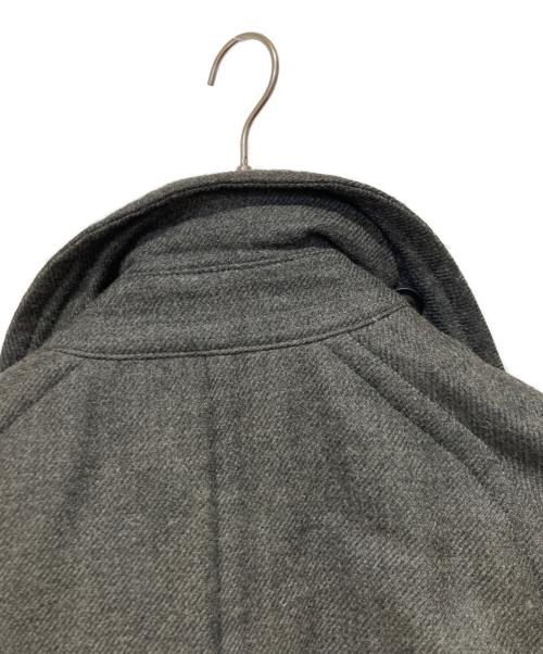 MA JULIUS（エムエイユリウス）MA JULIUS (エムエイユリウス) 中綿ロングコート グレー サイズ:1の古着・服飾アイテム