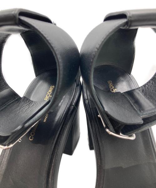 COMME des GARCONS（コムデギャルソン）COMME des GARCONS (コムデギャルソン) リボンサンダル ブラック サイズ:38の古着・服飾アイテム
