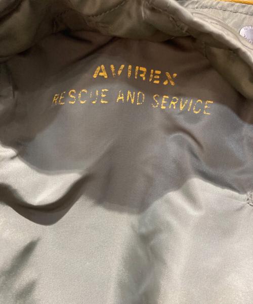 AVIREX（アヴィレックス）AVIREX (アヴィレックス) REMODEL MA-1 JACKET カーキ サイズ:XLの古着・服飾アイテム