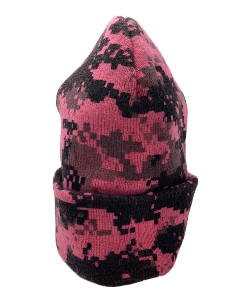 SUPREME（シュプリーム）Supreme (シュプリーム) Degi Camo Beanie ピンクの古着・服飾アイテム