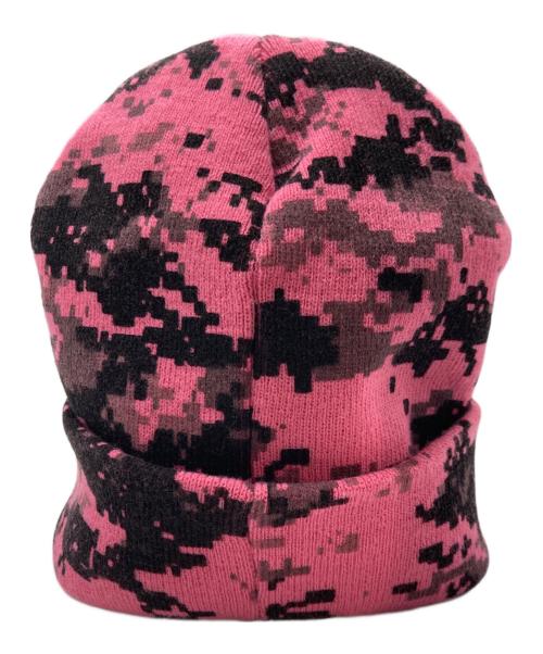 SUPREME（シュプリーム）Supreme (シュプリーム) Degi Camo Beanie ピンクの古着・服飾アイテム