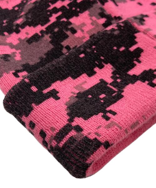 SUPREME（シュプリーム）Supreme (シュプリーム) Degi Camo Beanie ピンクの古着・服飾アイテム