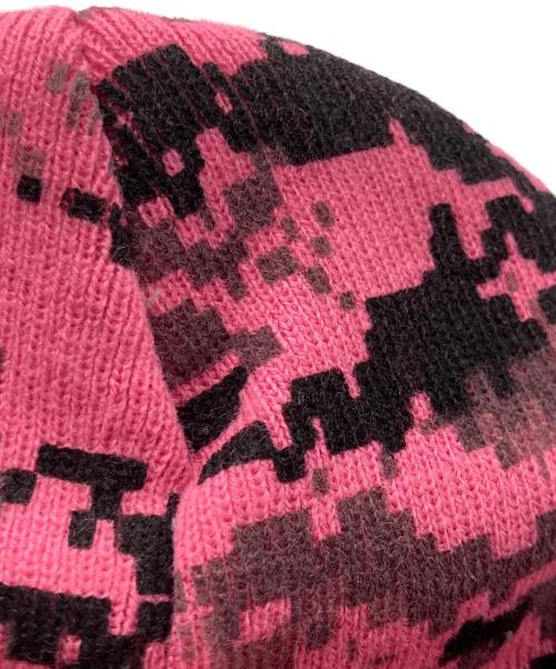SUPREME（シュプリーム）Supreme (シュプリーム) Degi Camo Beanie ピンクの古着・服飾アイテム