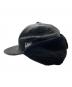 Supreme (シュプリーム) LEATHER EARFLAP BOX LOGO CAP ブラック サイズ:SIZE7 1/2：10000円