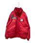 AVIREX（アヴィレックス）の古着「CUSTOM CWU TOP GUN」｜レッド