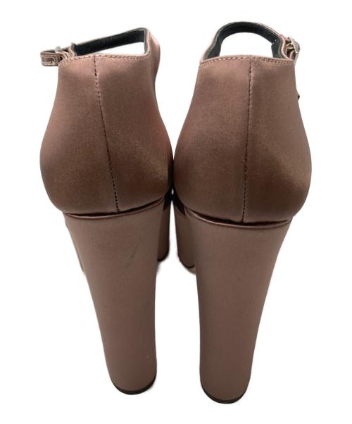 Santoni（サントーニ）Santoni (サントーニ) ダブルモンクストラップシューズ ブラウン サイズ:5 1/2の古着・服飾アイテム