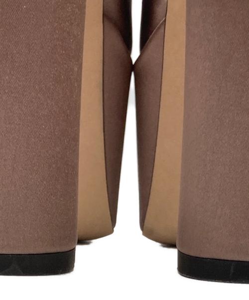 Santoni（サントーニ）Santoni (サントーニ) ダブルモンクストラップシューズ ブラウン サイズ:5 1/2の古着・服飾アイテム