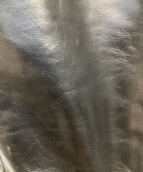 THE FLAT HEAD（ザ・フラットヘッド）THE FLAT HEAD (ザ・フラットヘッド) レザーパンツ ブラック サイズ:W28の古着・服飾アイテム