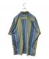 Patagonia (パタゴニア) 半袖シャツ グリーン×ブルー サイズ:XL：7000円