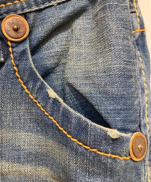 TRUE RELIGION（トゥルー レリジョン）TRUE RELIGION (トゥルー レリジョン) Billie Midrise Straight Leg Jean インディゴ サイズ:24の古着・服飾アイテム