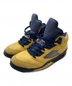 NIKEナイキ）の古着「Air Jordan 5 "Michigan"」｜イエロー