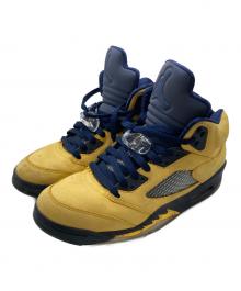 NIKE（ナイキ）の古着「Air Jordan 5 "Michigan"」｜イエロー