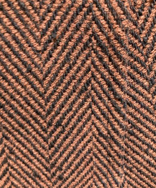 H BEAUTY&YOUTH（エイチ ビューティー&ユース）H BEAUTY&YOUTH (エイチ ビューティー&ユース) TWEED BIG COAT ブラウン サイズ:Mの古着・服飾アイテム