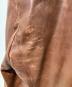 中古・古着 MARTIN MARGIELA (マルタン・マルジェラ) fitted leather jacket ブラウン サイズ:46：70000円