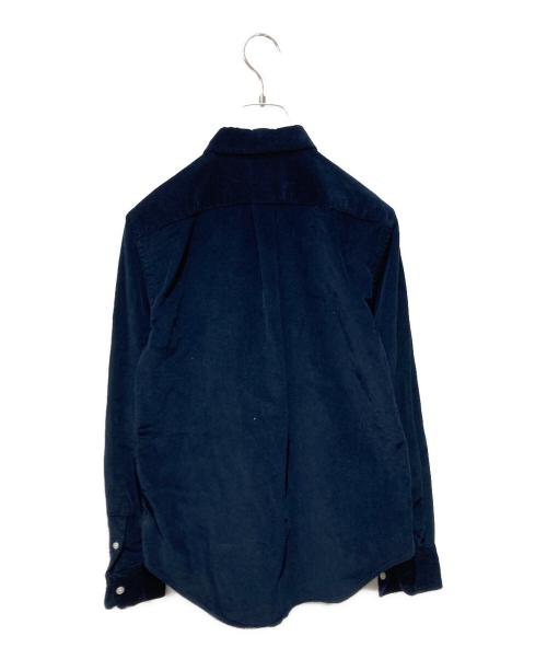 POLO RALPH LAUREN（ポロ・ラルフローレン）POLO RALPH LAUREN (ポロ・ラルフローレン) コーデュロイシャツ ネイビー サイズ:XSの古着・服飾アイテム