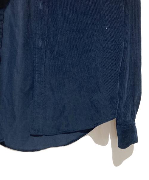 POLO RALPH LAUREN（ポロ・ラルフローレン）POLO RALPH LAUREN (ポロ・ラルフローレン) コーデュロイシャツ ネイビー サイズ:XSの古着・服飾アイテム