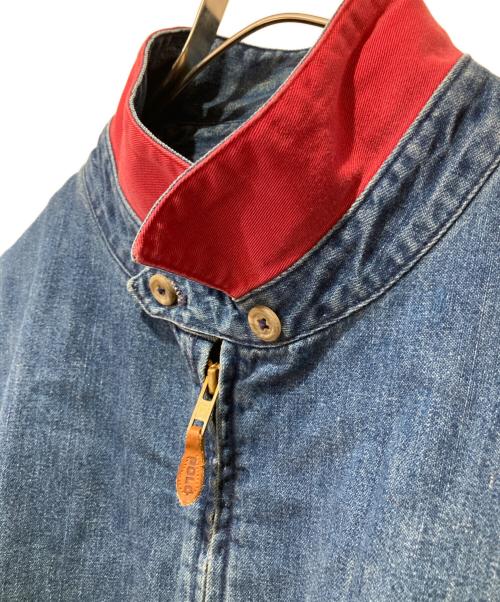 POLO RALPH LAUREN（ポロ・ラルフローレン）POLO RALPH LAUREN (ポロ・ラルフローレン) デニムスイングトップ ネイビー サイズ:XLの古着・服飾アイテム