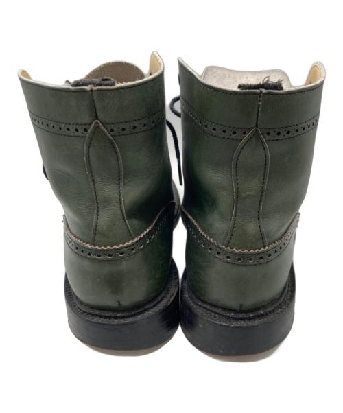 Tricker's（トリッカーズ）Tricker's (トリッカーズ) カントリーブーツ グリーン サイズ:61/2の古着・服飾アイテム