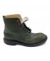 中古・古着 Tricker's (トリッカーズ) カントリーブーツ グリーン サイズ:61/2：12000円