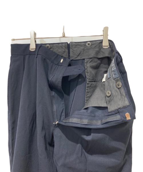 POLO RALPH LAUREN（ポロ・ラルフローレン）POLO RALPH LAUREN (ポロ・ラルフローレン) ウールスラックス ネイビー サイズ: 78.5cm (W31)の古着・服飾アイテム