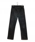 LEVI'Sリーバイス）の古着「後染めブラックデニムパンツ」｜グレー