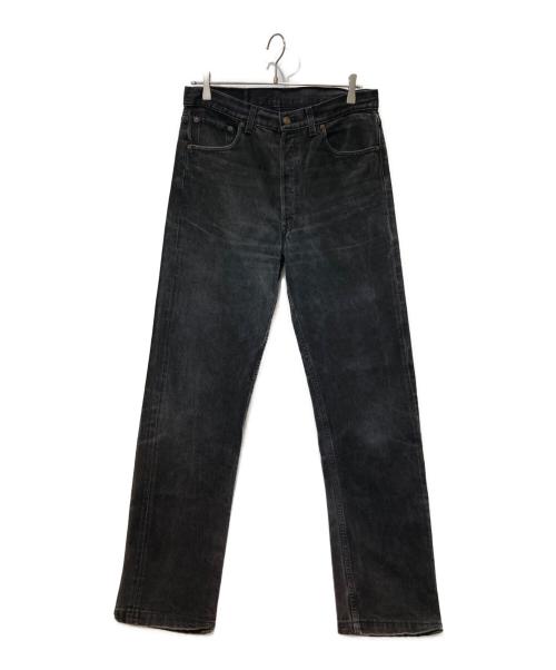 LEVI'S（リーバイス）LEVI'S (リーバイス) 後染めブラックデニムパンツ グレー サイズ:34の古着・服飾アイテム