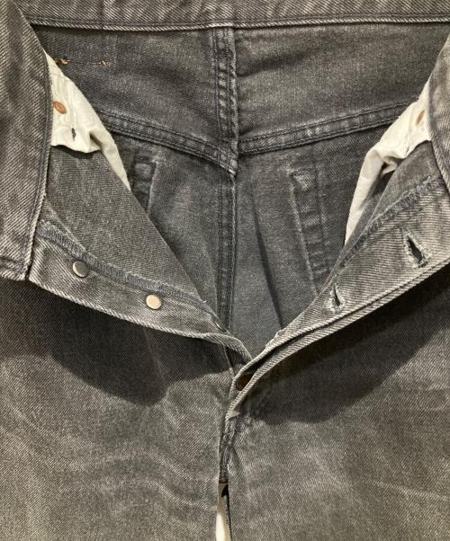 LEVI'S（リーバイス）LEVI'S (リーバイス) 後染めブラックデニムパンツ グレー サイズ:34の古着・服飾アイテム