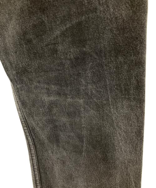 LEVI'S（リーバイス）LEVI'S (リーバイス) 後染めブラックデニムパンツ グレー サイズ:34の古着・服飾アイテム