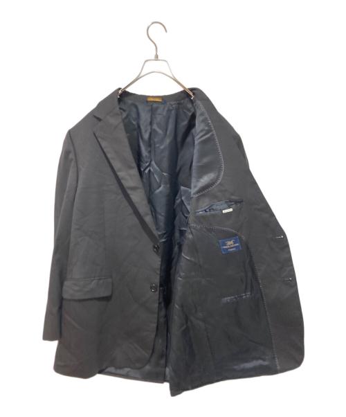 346 BROOKS BROTHERS（346 ブルックスブラザーズ）346 BROOKS BROTHERS (346 ブルックスブラザーズ) テーラードジャケット ブラック サイズ:45Rの古着・服飾アイテム
