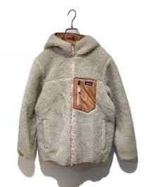 Patagonia（パタゴニア）の古着「リバーシブル ボアダウンジャケット」｜ベージュ