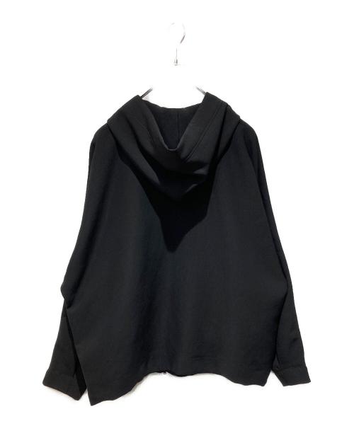 UNITED ARROWS（ユナイテッドアローズ）UNITED ARROWS (ユナイテッドアローズ) I D/SL ZIP HOODIE ブラック サイズ:Mの古着・服飾アイテム