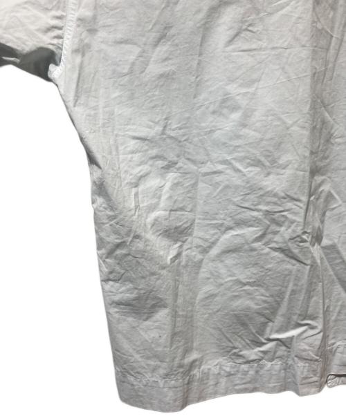 MHL（マーガレットハウエル）MHL (エムエイチエル) HIGH TWISTED COTTON POPLIN SS SHIRT (BLUE) ブルー サイズ:Mの古着・服飾アイテム