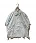 MHL（エムエイチエル）の古着「HIGH TWISTED COTTON POPLIN SS SHIRT (BLUE)」｜ブルー