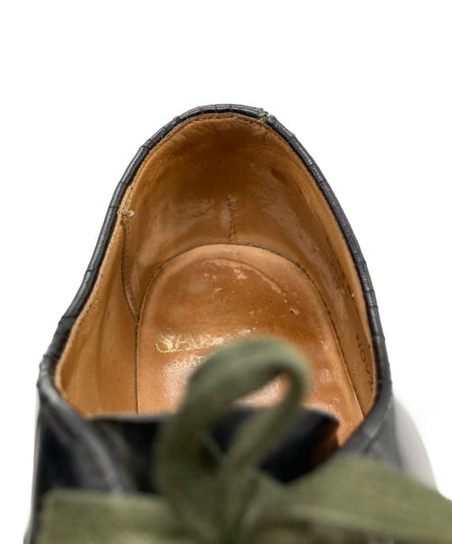 SANDERS（サンダース）SANDERS (サンダース) SOPHNET. (ソフネット) DERBY SHOES ブラック サイズ:7の古着・服飾アイテム