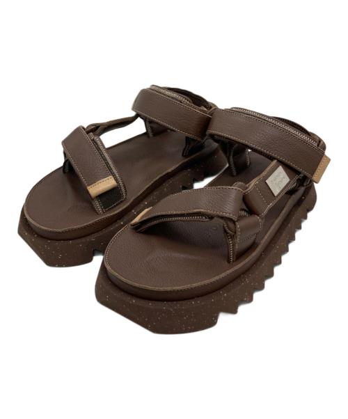 marsell（マルセル）marsell (マルセル) suicoke (スイコック) DEPA MMSU01 Sandals ダークブラウン サイズ:23.5の古着・服飾アイテム