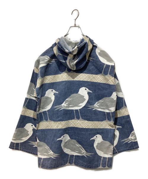 MICHGAN LAG CO（ミシガン ラグ コー）MICHGAN LAG CO (ミシガン ラグ コー) フーデッドジャケット ブルー サイズ:Mの古着・服飾アイテム