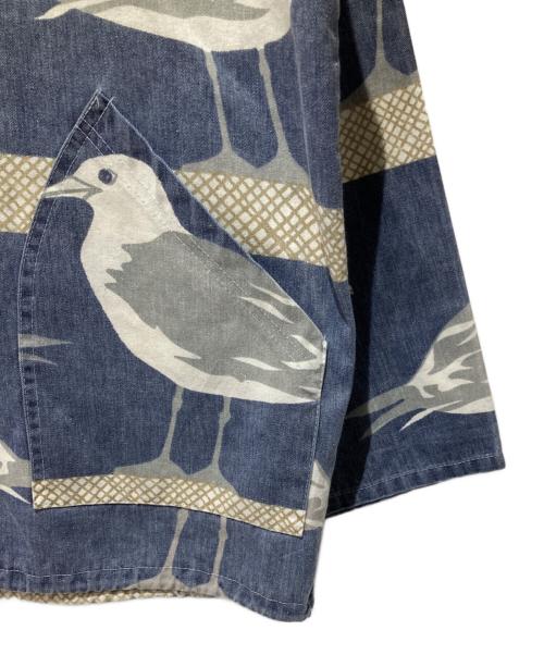 MICHGAN LAG CO（ミシガン ラグ コー）MICHGAN LAG CO (ミシガン ラグ コー) フーデッドジャケット ブルー サイズ:Mの古着・服飾アイテム