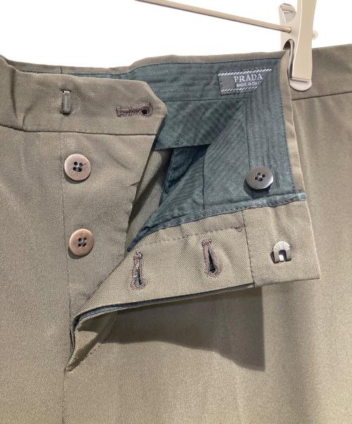 PRADA（プラダ）PRADA (プラダ) スラックス ブラウン サイズ:50の古着・服飾アイテム