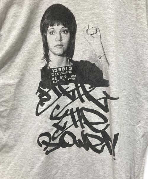 SUPREME（シュプリーム）SUPREME (シュプリーム) JANE FONDA TEE グレー サイズ:Ｌの古着・服飾アイテム