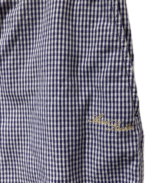 Acne studios（アクネ ストゥディオズ）Acne studios (アクネ ストゥディオズ) ギンガムチェックイージーショーツ ブルー サイズ:46の古着・服飾アイテム