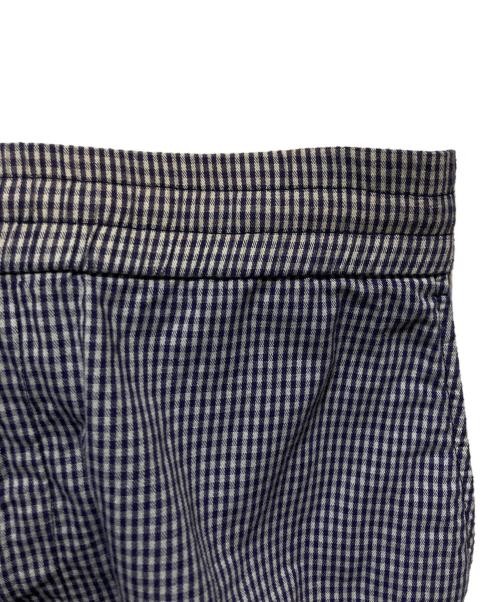 Acne studios（アクネ ストゥディオズ）Acne studios (アクネ ストゥディオズ) ギンガムチェックイージーショーツ ブルー サイズ:46の古着・服飾アイテム