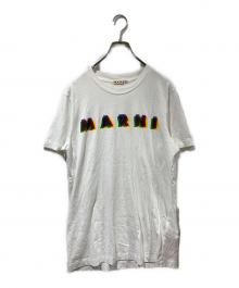 MARNI（マルニ）の古着「3DロゴプリントTシャツ」｜ホワイト