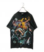 LIQUID BLUEリキッドブルー）の古着「プリントTシャツ」｜ブラック