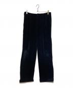 COMME des GARCONS HOMME PLUSコムデギャルソンオムプリュス）の古着「コーデュロイパンツ」｜ブラック