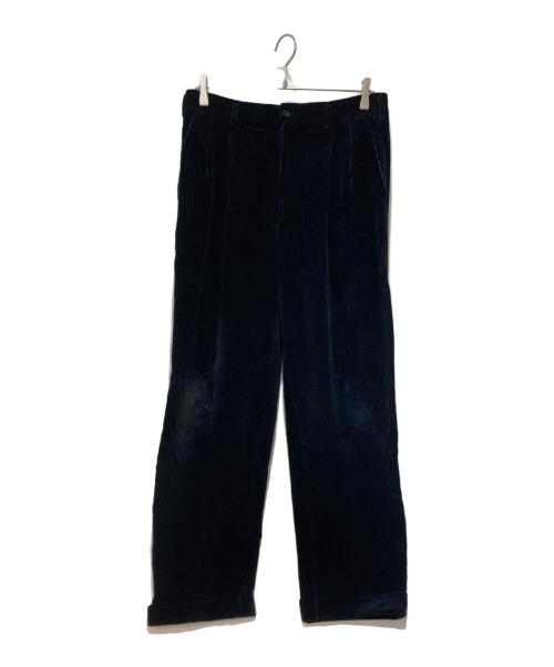 COMME des GARCONS HOMME PLUS（コムデギャルソンオムプリュス）COMME des GARCONS HOMME PLUS (コムデギャルソンオムプリュス) コーデュロイパンツ ブラック サイズ:Ｌの古着・服飾アイテム