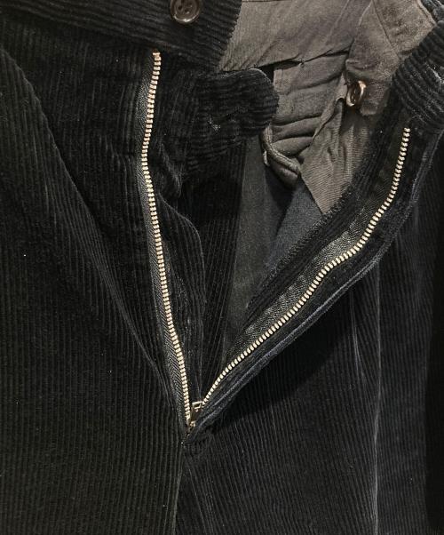 COMME des GARCONS HOMME PLUS（コムデギャルソンオムプリュス）COMME des GARCONS HOMME PLUS (コムデギャルソンオムプリュス) コーデュロイパンツ ブラック サイズ:Ｌの古着・服飾アイテム