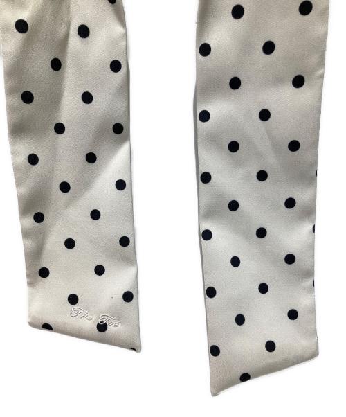 THETOE（ザ トゥー）THETOE (ザ トゥー) ドットブラウス ホワイト サイズ:Sの古着・服飾アイテム