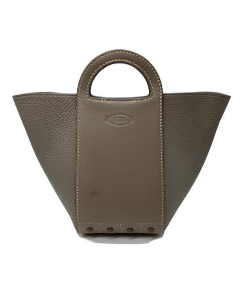 TOD'S（トッズ）TOD'S (トッズ) ゴンミーニ ミニ ショルダーバッグ ベージュの古着・服飾アイテム