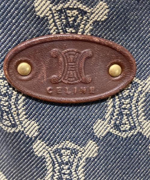 CELINE（セリーヌ）CELINE (セリーヌ) マカダムデニムトートバッグ インディゴの古着・服飾アイテム