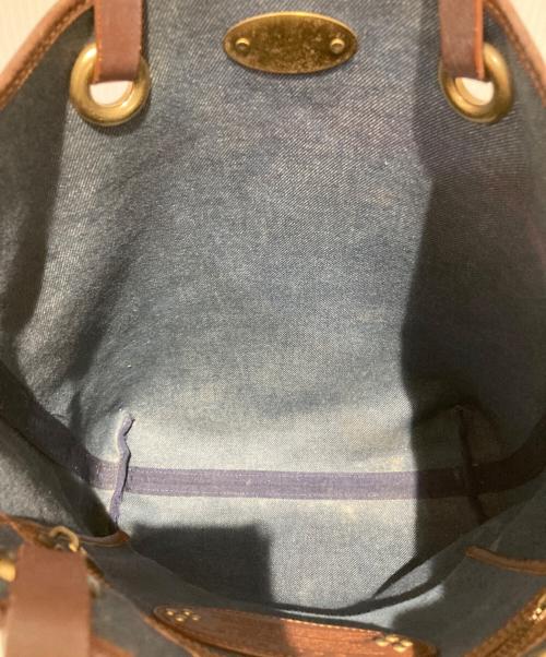 CELINE（セリーヌ）CELINE (セリーヌ) マカダムデニムトートバッグ インディゴの古着・服飾アイテム